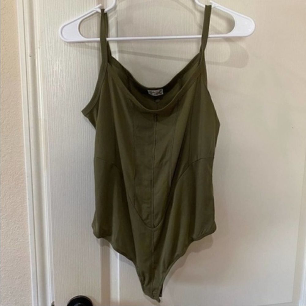 NWOT Free People Ribbed Bodysuit size large